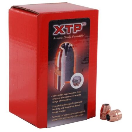 Hornady Bullets .44 Caliber (.430 Diameter) 180 Gr. XTP Jacketed Hollow Point- Box of 100- 44050