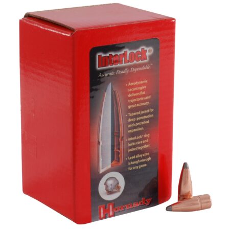 Hornady Bullets 8mm (.323 Diameter) 150 Gr. InterLock Spire Point- Box of 100- 3232