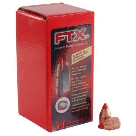 Hornady Bullets .460 S&W (.452 Diameter) 200 Gr. FTX- Box of 50- 45215