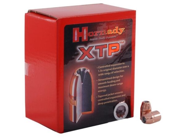 Hornady Bullets .44 Caliber (.430 Diameter) 240 Gr.  XTP Jacketed Hollow Point- Box of 100- 44200