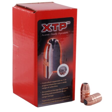 Hornady Bullets .44 Caliber (.430 Diameter) 300 Gr. XTP Jacketed Hollow Point- Box of 50- 44280