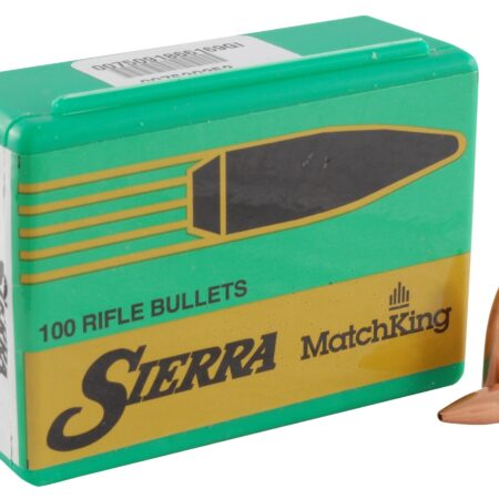 Sierra Bullets .243 Caliber/6mm (.243 Diameter) 70 Gr. MatchKing Hollow Point Boat Tail- Box of 100- 1505