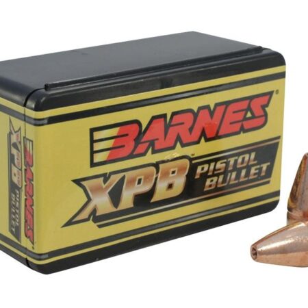 Barnes Bullets .500 S&W (.500 Diameter) 325 Gr. XPB Solid Copper Hollow Point- Lead-Free- Box of 20- 30665