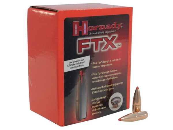 Hornady Bullets .338 Marlin Express (.338 Diameter) 200 Gr. FTX- Box of 100- 33104