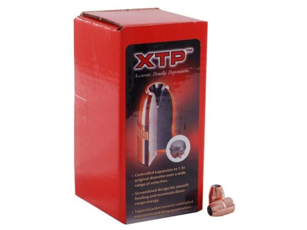 Hornady Bullets .38 Caliber (.357 Diameter) 125 Gr. XTP Jacketed Hollow Point- Box of 100- 35710
