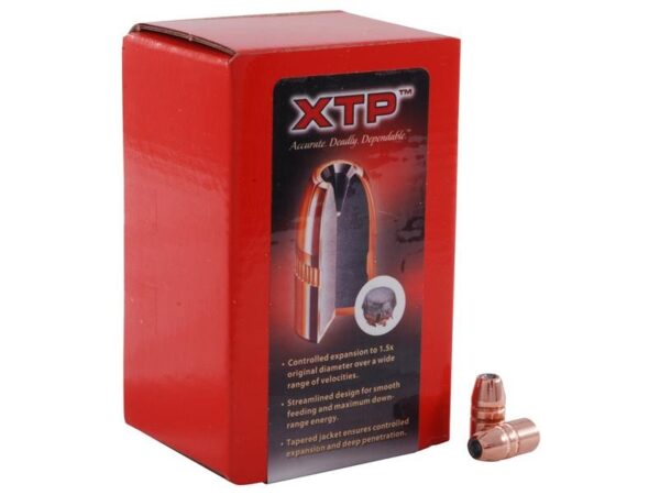 Hornady Bullets .38 Caliber (.357 Diameter) 180 Gr. XTP Jacketed Hollow Point- Box of 100- 35771