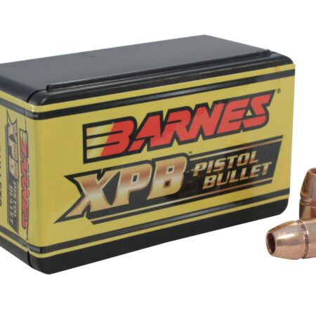 Barnes Bullets .44 Caliber (.429 Diameter) 200 Gr. XPB Solid Copper Hollow Point- Lead-Free- Box of 20- 30541