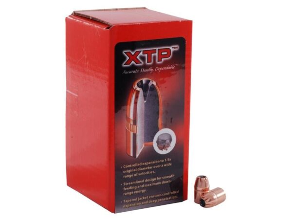 Hornady Bullets .38 Caliber (.357 Diameter) 140 Gr. XTP Jacketed Hollow Point- Box of 100- 35740