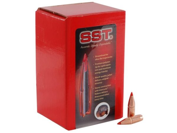 Hornady Bullets 6.8mm Remington SPC (.277 Diameter) 120 Gr. InterLock SST Boat Tail- Box of 100- 2716