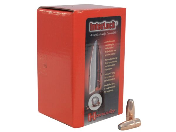 Hornady Bullets 8mm (.323 Diameter) 170 Gr. InterLock Round Nose- Box of 100- 3235