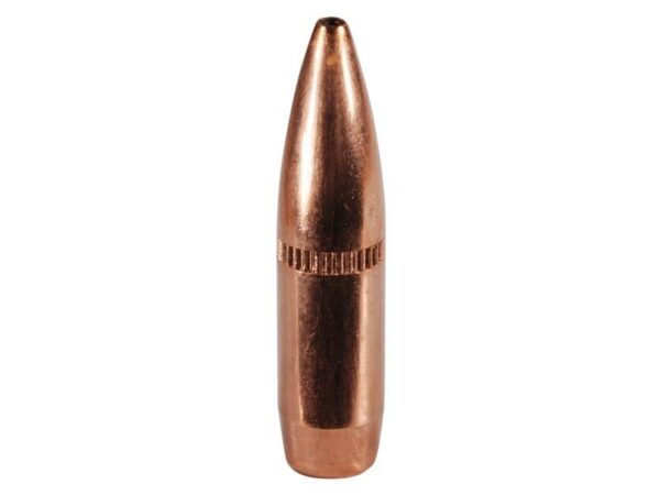 Nosler Bullets .22 Caliber (.224 Diameter) 77 Gr. Custom Competition Hollow Point Boat Tail with Cannelure- Box of 250- 53033