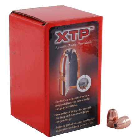 Hornady Bullets .38 Caliber (.357 Diameter) 125 Gr. XTP Jacketed Hollow Point- Box of 100- 35730