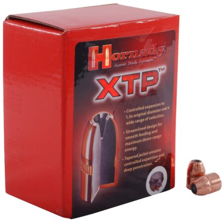 Hornady Bullets .45 Caliber (.452 Diameter) 250 Gr. XTP Jacketed Hollow Point- Box of 100- 45200
