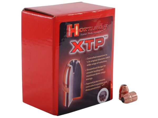 Hornady Bullets .45 Caliber (.452 Diameter) 250 Gr. XTP Jacketed Hollow Point- Box of 100- 45200