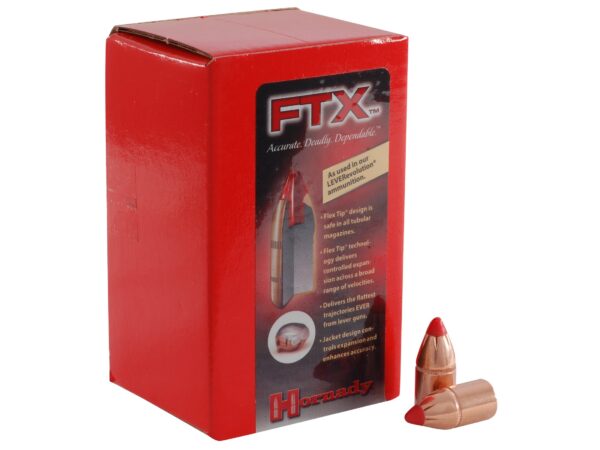 Hornady Bullets .458 Caliber (.458 Diameter) 325 Gr. FTX- Box of 50- 45015