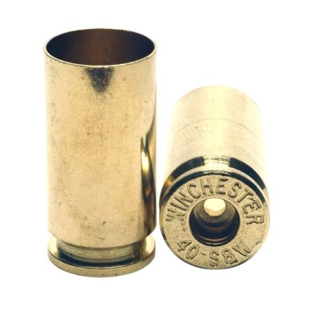 Winchester .40 S&W Unprimed Brass- Bag of 100- WSC40SWU