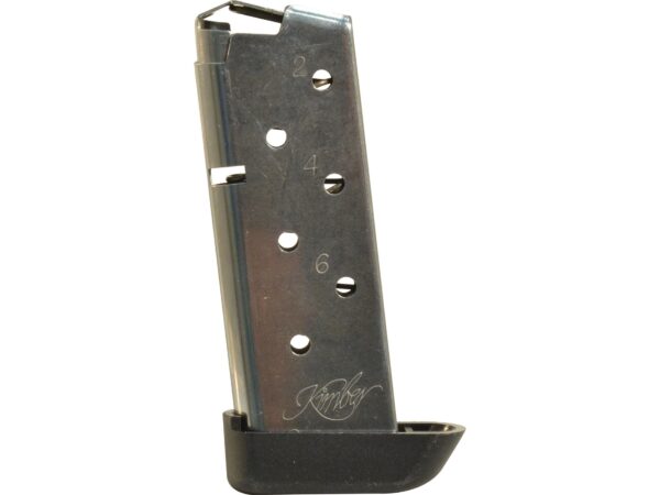 Kimber Micro-9 9mm Luger 7-Round Magazine- Stainless Steel- 1200845A