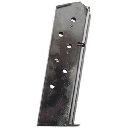 Mec-Gar 1911 Government/ Commander .45 ACP 7-Round Magazine- Steel Blue- MGCG4507B
