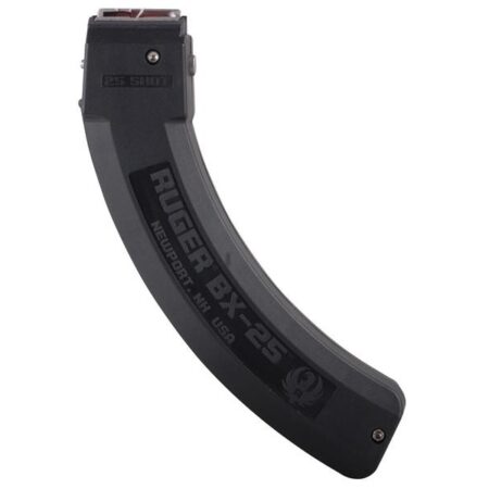 Ruger BX-25 10/22 .22 Long Rifle 25-Round Magazine- Polymer Black- 90361
