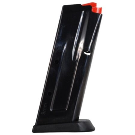 EAA Witness Compact Large Frame 9mm Luger 14-Round Magazine- Steel Blue- 101938