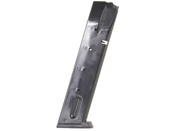 Mec-Gar S&W 5900 Series, 915, 910, 695 9mm Luger 20-Round Magazine- Steel Blue- MGSW5920B