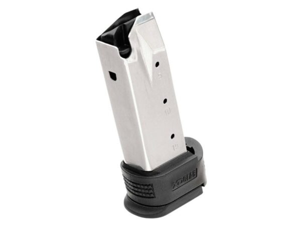 Springfield Armory XD Sub-Compact 9mm Luger 16-Round Magazine w/ Grip Sleeve- Stainless Steel- XD0931