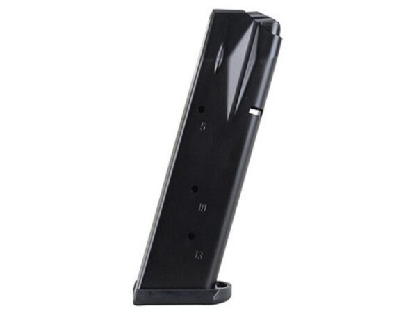 Mec-Gar Optimum Sig Sauer P226 .40 S&W / .357 Sig 13-Round Magazine with Base Pad- Steel Anti-Friction Black- MGP2264013AFC
