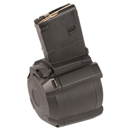 MAGPUL PMAG D-60 AR-15 .223 Remington 60-Round Drum Magazine- Polymer Black- MAG576-BLK