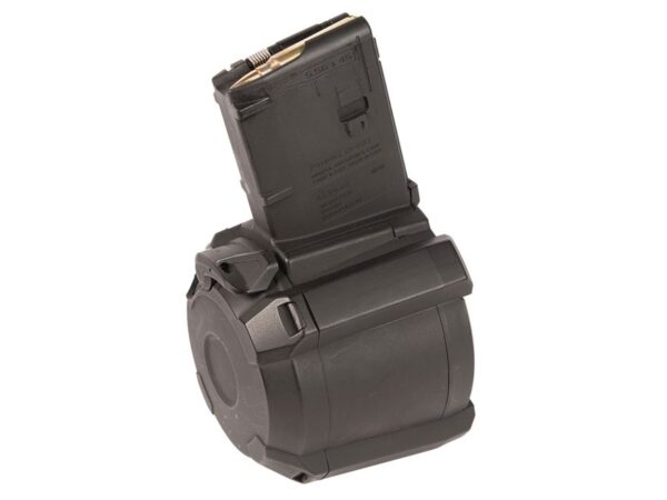 MAGPUL PMAG D-60 AR-15 .223 Remington 60-Round Drum Magazine- Polymer Black- MAG576-BLK