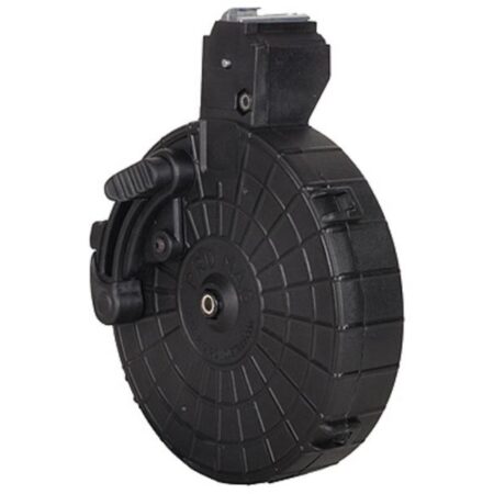 ProMag Ruger 10/22 .22 Long Rifle 50-Round Drum Magazine- Polymer Black- RUG-A14