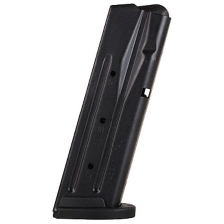 SIG SAUER P250/P320 Compact 9mm 15-Round Magazine- Steel Black- MAG-MOD-C-9-15