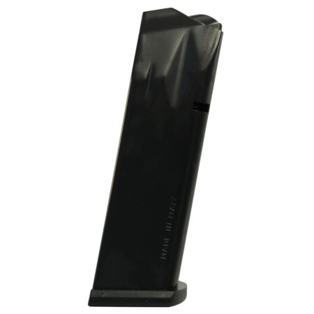 Mec-Gar Armscor Rock Island Double Stack/Para-Ordnance P14 .45 ACP 14-Round Magazine with Base Pad- Steel Anti-Friction Black- MGP144514AFC