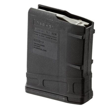 MAGPUL PMAG 10 LR/SR Gen M3 Magazine LR-308, SR-25/M110 SASS, SIG716, .308 Winchester 10-Round- Polymer- BLACK- MAG290-BLK