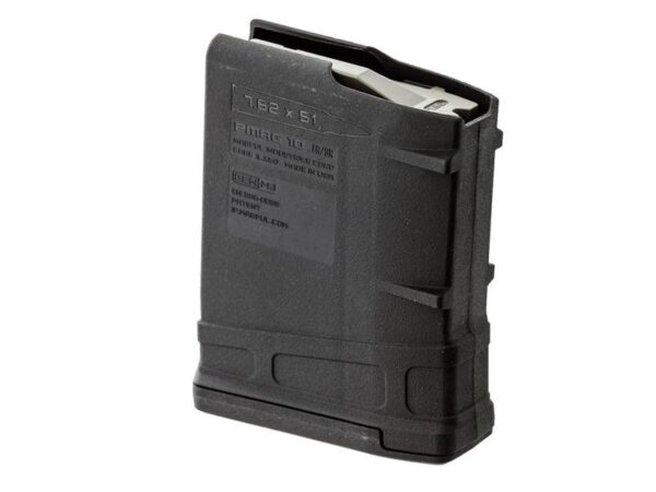 MAGPUL PMAG 10 LR/SR Gen M3 Magazine LR-308, SR-25/M110 SASS, SIG716, .308 Winchester 10-Round- Polymer- BLACK- MAG290-BLK