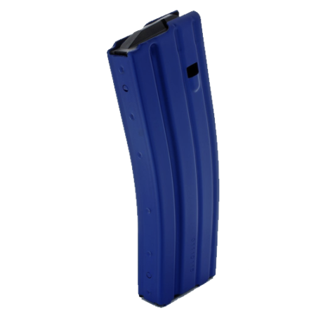 C Products Duramag AR-15 .223 Remington 30-Round Magazine with Black Anti-Tilt Follower- Aluminum- Dark Blue- 3005175