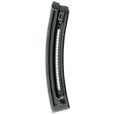 GSG/ATI .22 Long Rifle 22-Round Magazine Black Polymer- 2 Pack- GERMGSG522TP