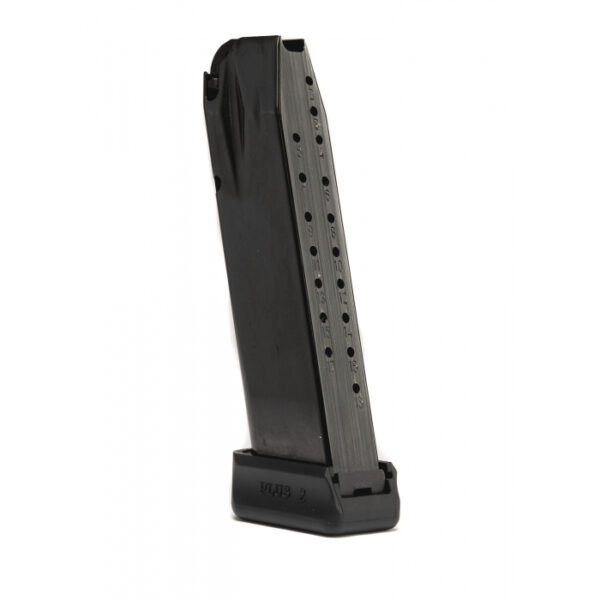 an image of the product Century Arms Canik TP9 Series 9mm Luger 20-Round Magazine- Steel Black- MA550