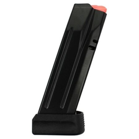 CZ P-10 Compact Reversible 9mm Luger 17-Round Magazine- Black- 11423
