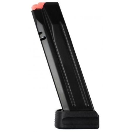 CZ P-10 Full Size Reversible 9mm Luger 21-Round Magazine- Black- 11443