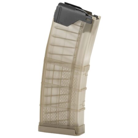 Lancer L5AWM Hybrid AR-15 5.56x45mm 30-Round Magazine- Translucent Dark Earth- 232013