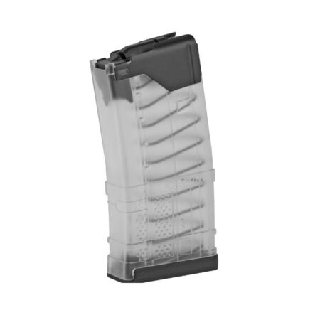 Lancer L5AWM Hybrid AR-15 5.56x45mm 20-Round Magazine- Translucent Clear