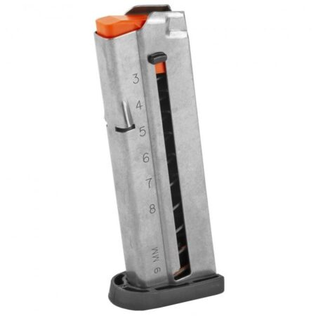 Smith & Wesson M&P Shield EZ 9mm 8-Round Magazine- Stainless Steel- 3012704