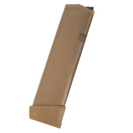 Glock G17/G34/G19X Gen4 9mm 17+2 Round Magazine- Polymer Coyote- 47488