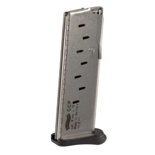 Walther CCP 9mm Luger 8-Round Magazine-Stainless Steel- 50860002