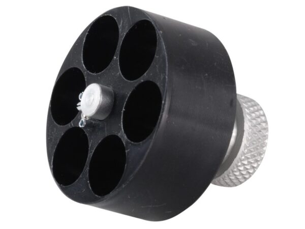 HKS Revolver Speedloader Ruger GP100, S&W 581, 681, 586, 686 .38 Special / .357 Magnum 6-Round Cylinder- Black- 586-A