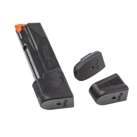 SIG SAUER P365 X-Macro 9mm 17-Round Magazine with Finger Extension- Black- 8900804