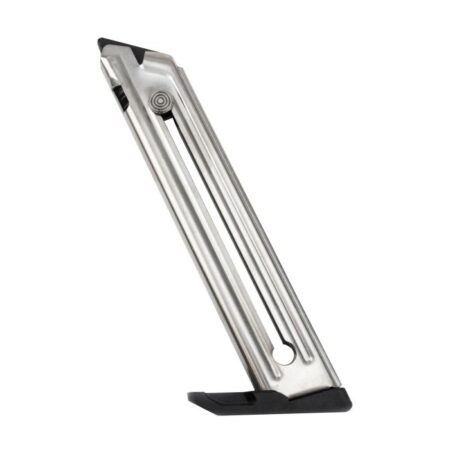 Ruger 22/45 Mark IV .22 Long Rifle 10-Round Magazine- Steel Nickel- 90599