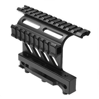 NcStar AK Side Mounted Optics Rail- Black- MSAK