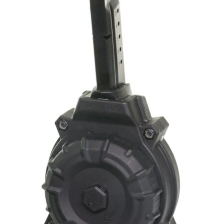 ProMag S&W M&P Shield 9mm Luger 50 Round Drum Magazine- Black Polymer- DRM-A15