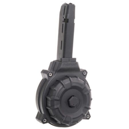 ProMag Glock G22/G23 .40 S&W 50-Round Drum Magazine- Black Polymer- DRM-A19